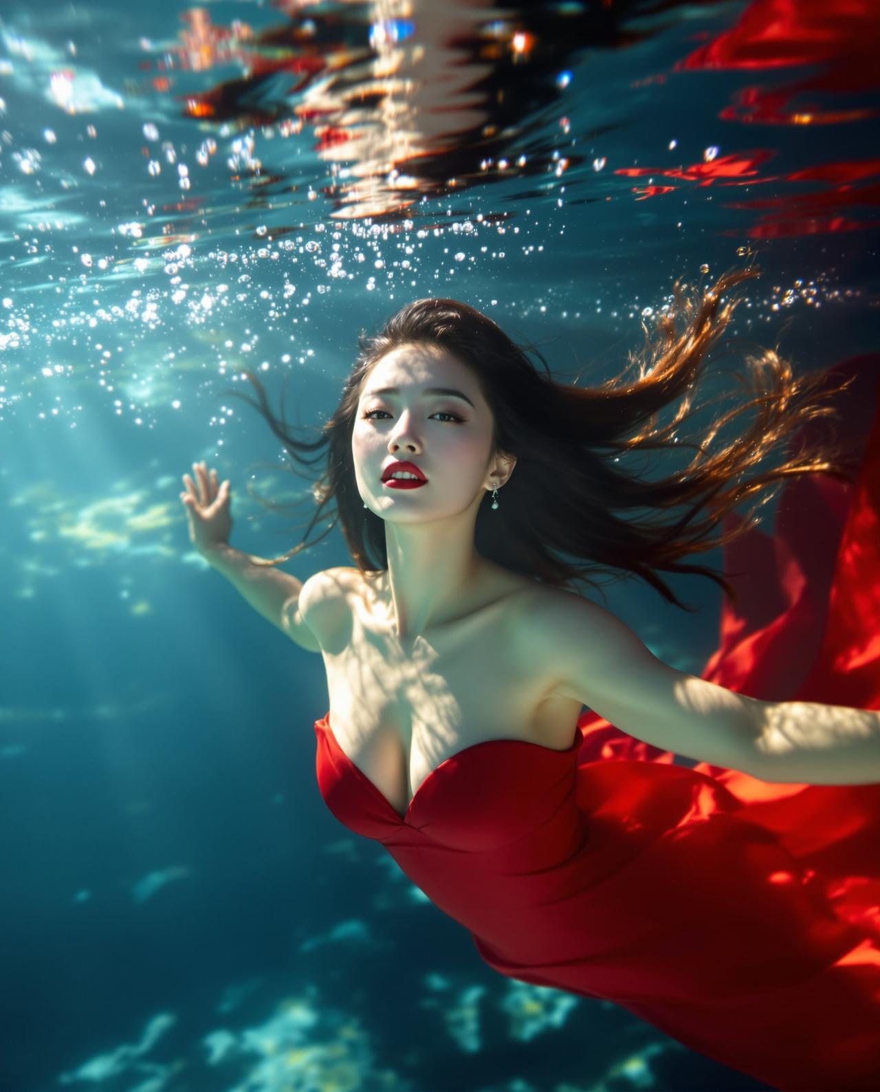 水下精灵 - cos美图 - 精选高清cosplay美图欣赏二次元动漫角色还原写真合集唯美写真 水下精灵 - 水精灵 - 美女写真写真