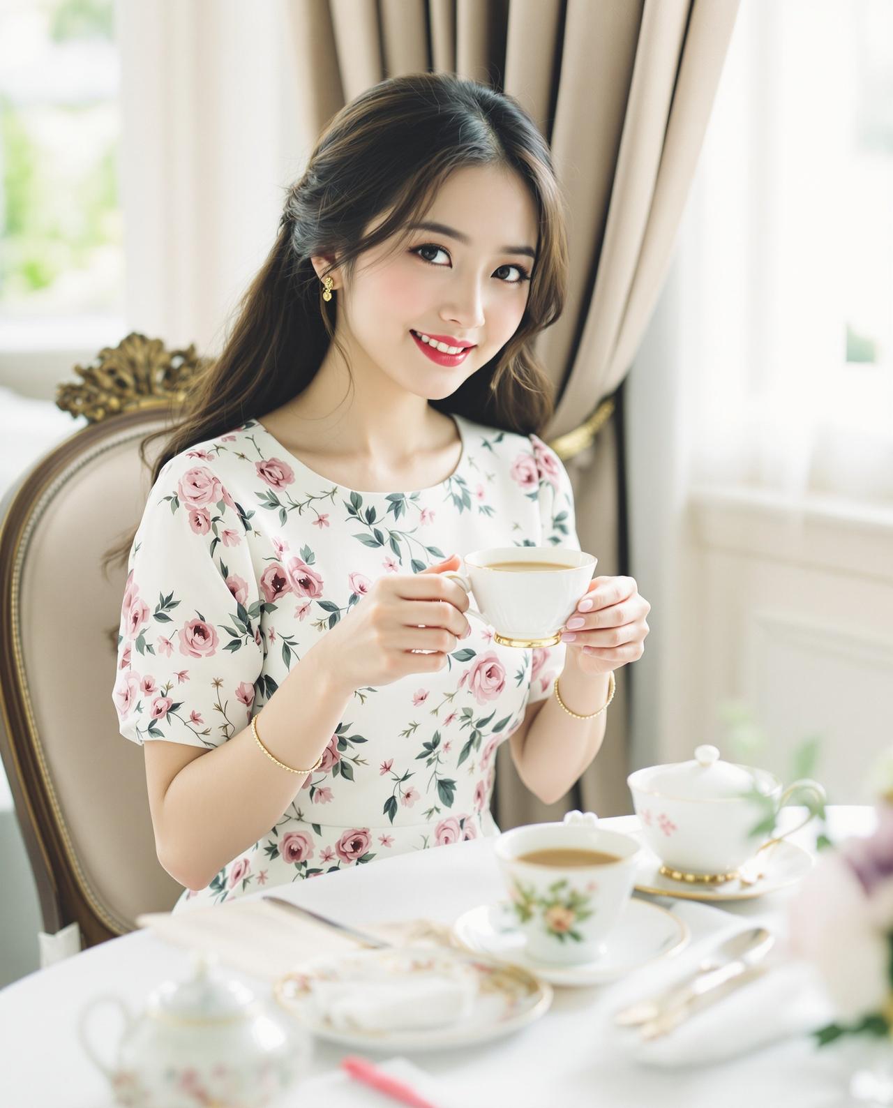午后茶会 - cos美图 - 精选高清cosplay美图欣赏二次元动漫角色还原写真合集唯美写真 午后茶会 - 周雅琪 - 可爱系写真