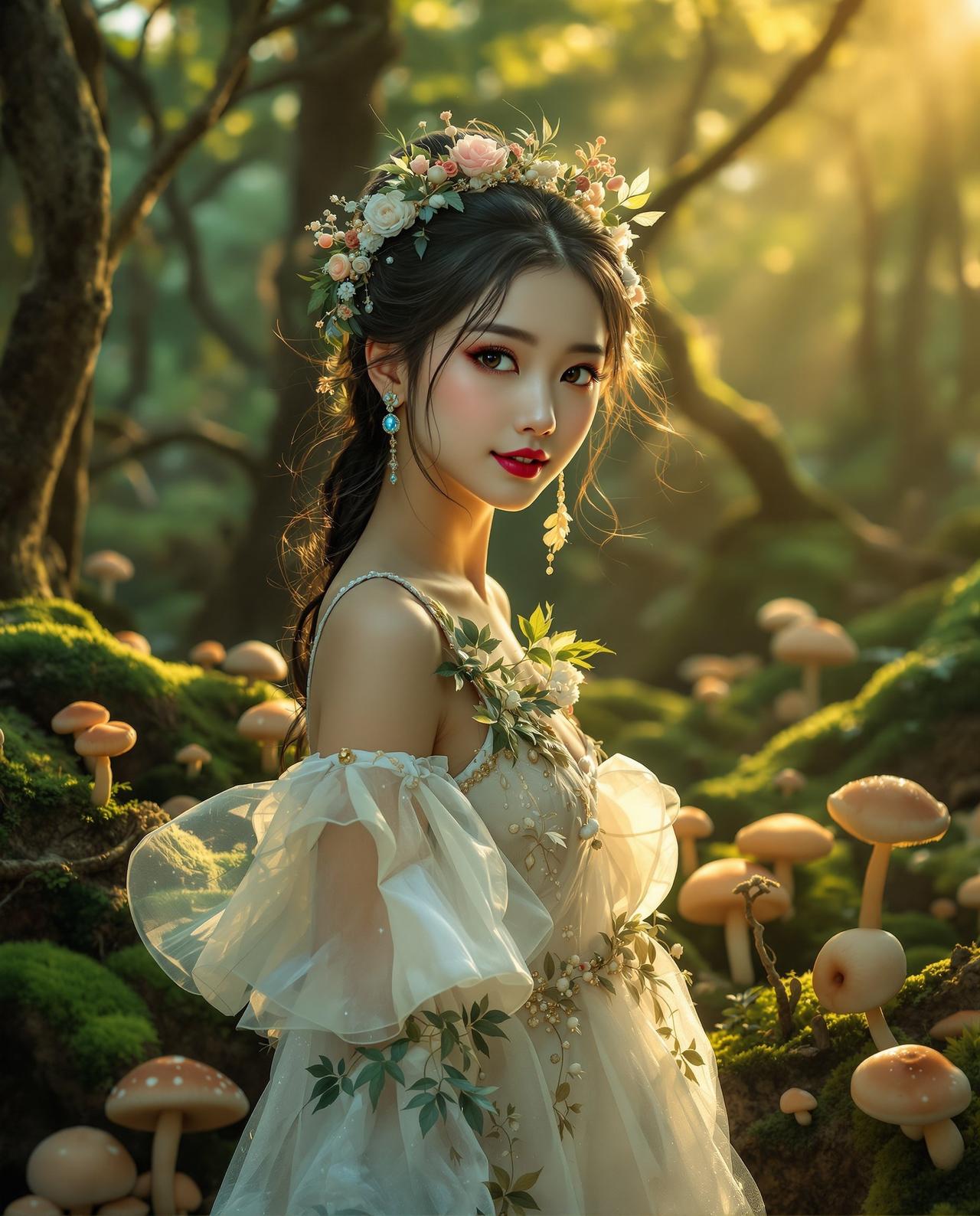 森林精灵 - cos美图 - 精选高清cosplay美图欣赏二次元动漫角色还原写真合集唯美写真 森林精灵 - 陈小鹿 - 可爱系写真